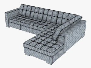 u093 sofa 3D Model