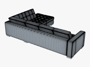 u093 sofa 3D Model