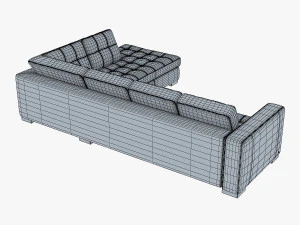 u093 sofa 3D Model