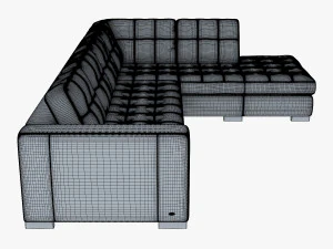u093 sofa 3D Model