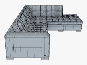 u093 sofa 3D Model