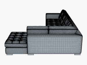 u093 sofa Modèle 3D