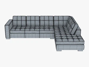 u093 sofa 3D Model