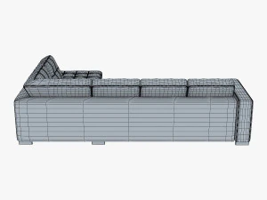 u093 sofa 3D Model