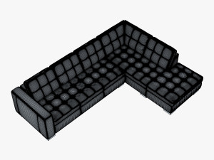 u093 sofa Modèle 3D