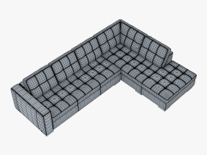 u093 sofa Modèle 3D