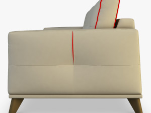 valencia sofa Model 3D