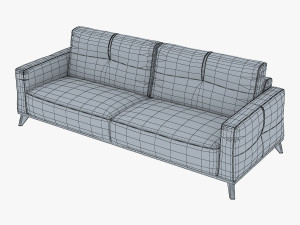 valencia sofa Model 3D