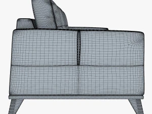 valencia sofa 3D Model