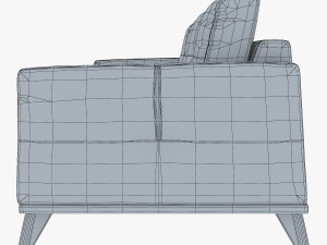 valencia sofa Model 3D