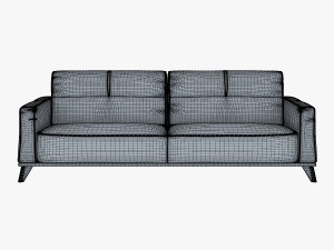 valencia sofa Model 3D
