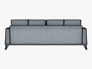 valencia sofa Model 3D