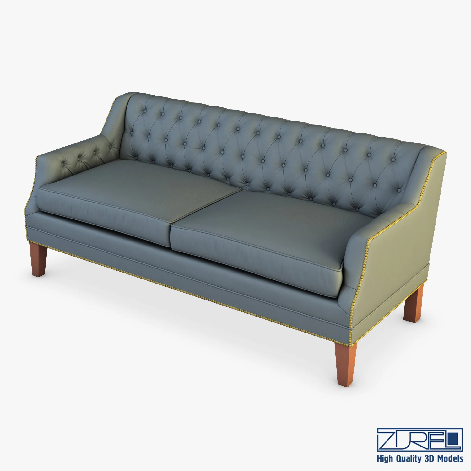 mccartney hollywood sofa 3D Model .c4d .max .obj .3ds .fbx .stl .blend 