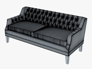 mccartney hollywood sofa 3D Model