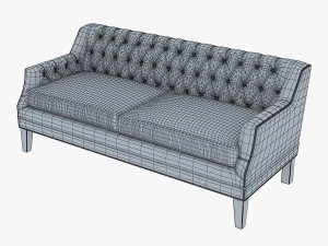 mccartney hollywood sofa 3D Model