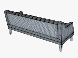 mccartney hollywood sofa 3D Model