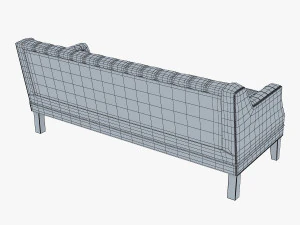 mccartney hollywood sofa 3D Model