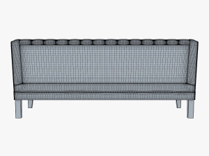 mccartney hollywood sofa 3D मॉडल