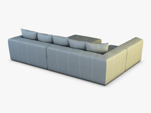 mercury sofa Modelo 3D