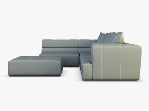 mercury sofa Modelo 3D