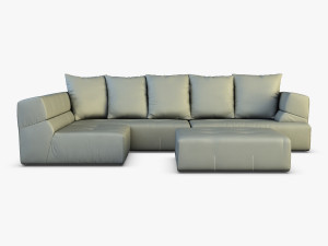 mercury sofa Modelo 3D