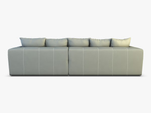 mercury sofa Modelo 3D