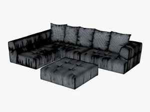 mercury sofa 3D Model