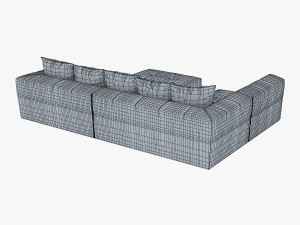 mercury sofa Modelo 3D