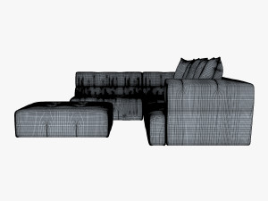 mercury sofa Modelo 3D