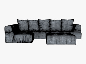 mercury sofa Modelo 3D