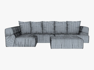 mercury sofa Modelo 3D
