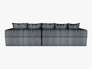 mercury sofa Modelo 3D