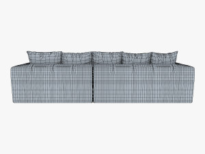 mercury sofa Modelo 3D