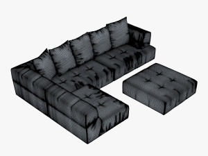 mercury sofa Modelo 3D