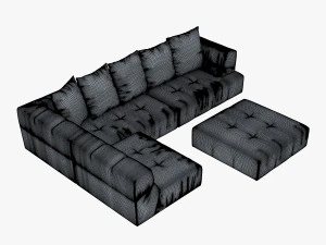 mercury sofa 3D Model