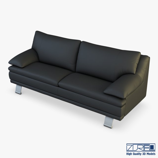 u118 sofa v 1 220cm Model 3D .c4d .max .obj .3ds .fbx .stl .blend 