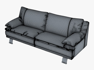 u118 sofa v 1 220cm Model 3D