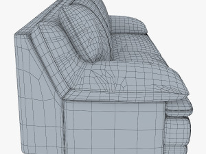 u118 sofa v 1 220cm Model 3D