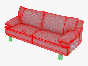 u118 sofa v 1 220cm Model 3D