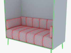 brama sofa Modèle 3D