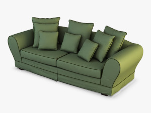 casa sofa 3D-Modell