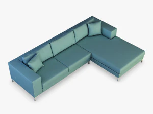 ソロソファ 3Dモデル