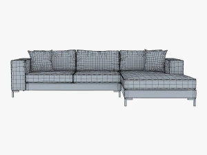 ソロソファ 3Dモデル