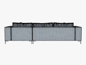 ソロソファ 3Dモデル