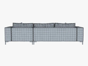 ソロソファ 3Dモデル