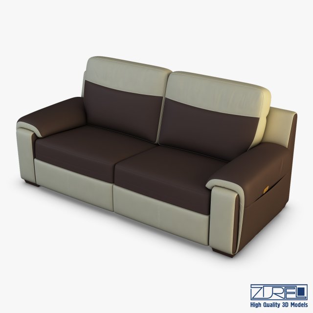 u170 sofa v 1 220cm Modelo 3D .c4d .max .obj .3ds .fbx .stl .blend 
