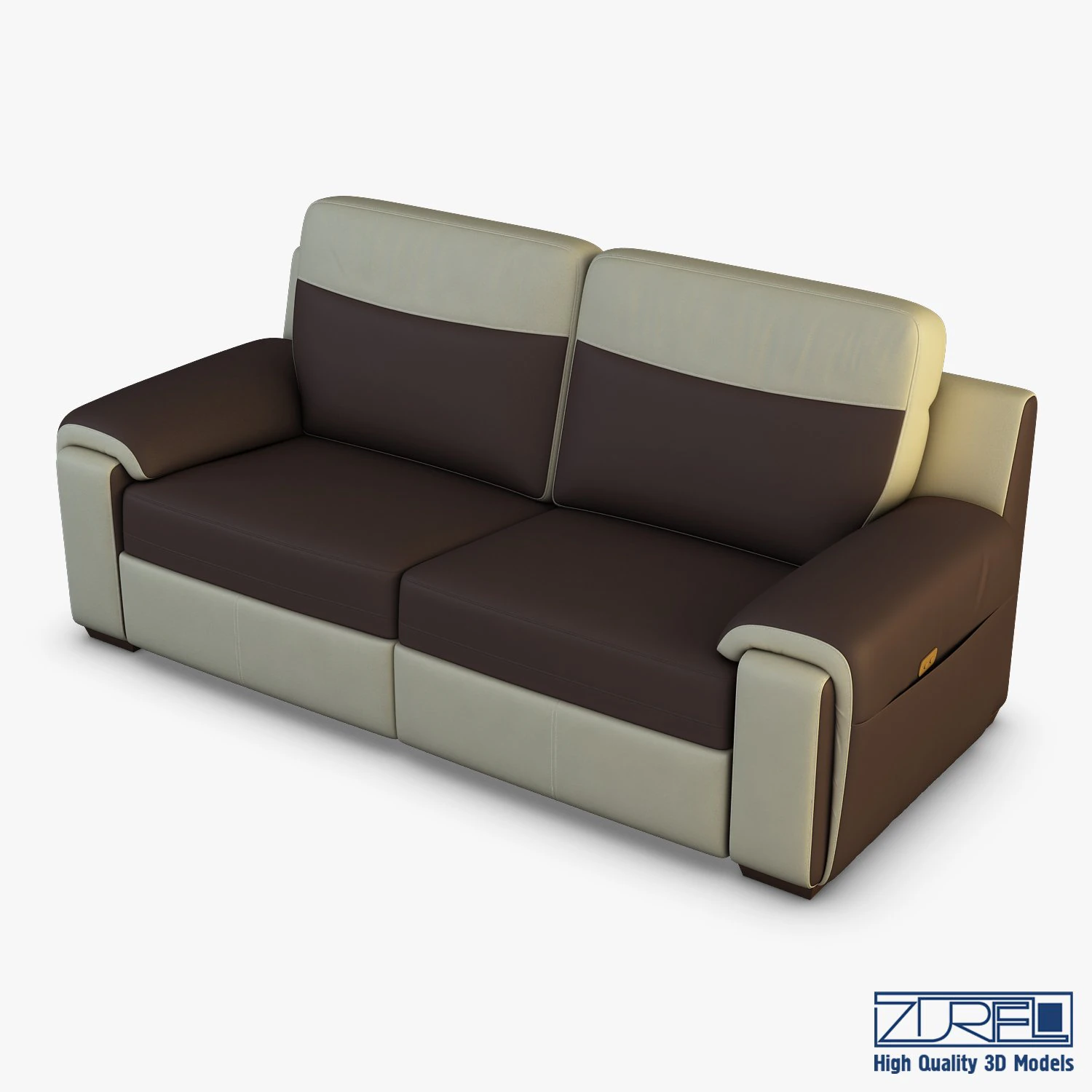 u170 sofa v 1 220cm 3D Model .c4d .max .obj .3ds .fbx .stl .blend