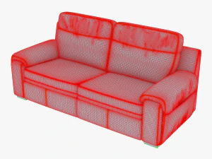 u170 sofa v 1 220cm 3D Model