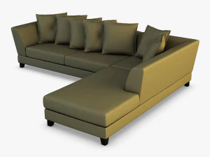 divano isabale Modello 3D