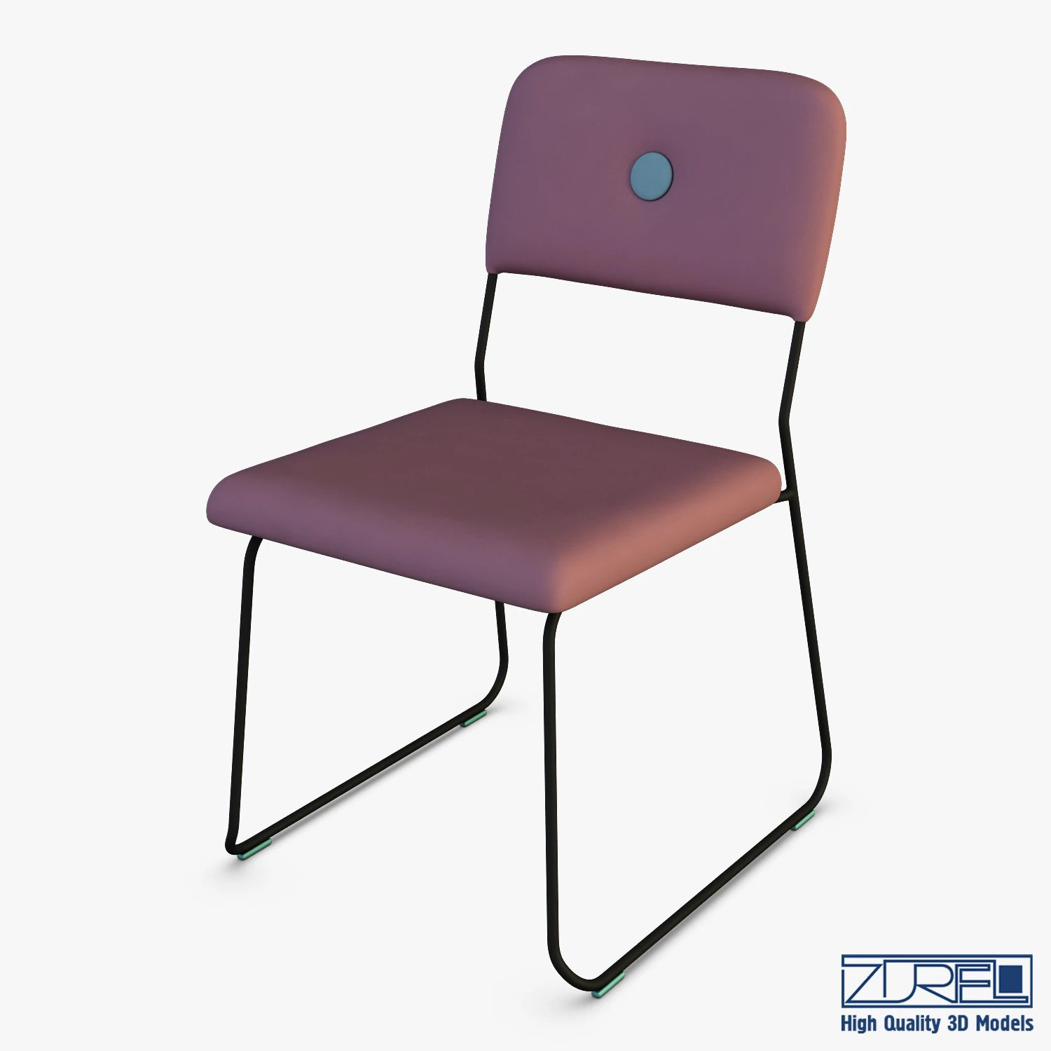 feline chair 3D Model .c4d .max .obj .3ds .fbx .stl .blend 